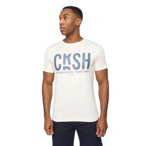 Crosshatch Mens Solari T-Shirt / Off White